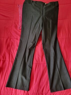 Calvin Klein Black Modern Fit Boot Cut Dress Pants. Great Condition.